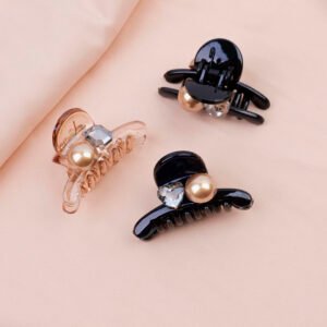 Clip de garra pequeña de moda de diamantes estilo mixto - 8