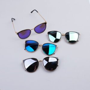 Gafas de sol unisex de moda mezcladas y enviadas al azar - 13