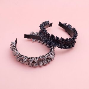 Diadema De Tela De Encaje De Moda-6