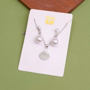 Conjunto de joyas de la serie Pearl 2 piezas-1
