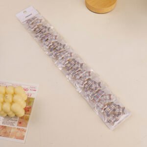 Pinzas de pelo para niños a cuadros 2pcs