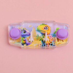 Juego de lanzamiento de anillos de agua de dinosaurio 131K1-24