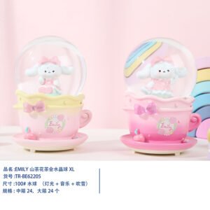 EMILY Camellia Snow Globe XL