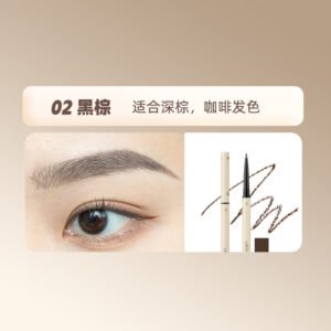 lapiz de cejas triangulo Fuzzy ukiss 02 negro marrón