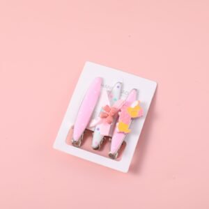 Puppy Hair Clip Set 3pcs 6cm