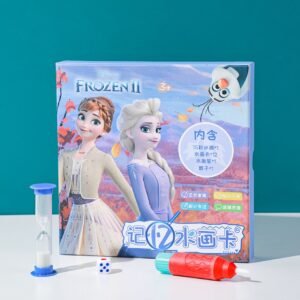 Tarjeta de color de agua de memoria - Frozen 2