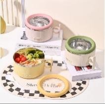 Cuenco de Fideos Instantáneos de Acero Inoxidable 2125