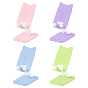 Soporte para teléfono plegable para gatos