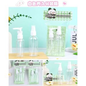 Juego de botellas de spray BOS14 (botella recargable dos en uno)