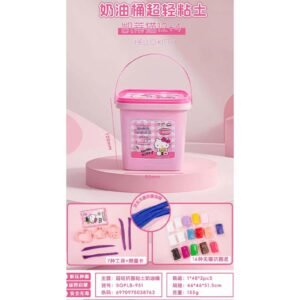 Barrita de crema de arcilla antibacteriana súper ligera - Hello Kitty