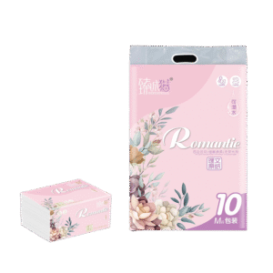 Pañuelo facial serie de flores románticas, 480 piezas, 140mmX180mm-ZCM-3235
