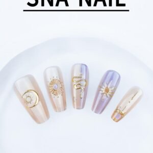 Luna Nueva Ciudad Nails Trapezoid 24pcs MY-63