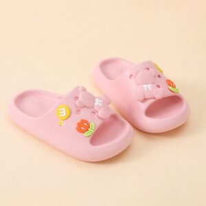 Zapatillas para niños Button Bear - Rosa 32-33