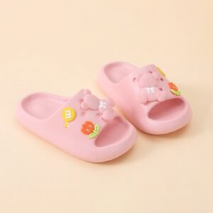 Zapatillas para niños Button Bear - Rosa 30-31
