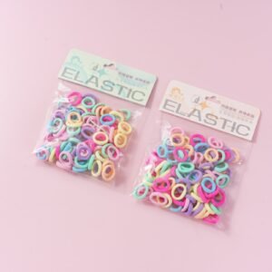 Scrunchies de paquete suave colorido con tarjeta de blíster -1167