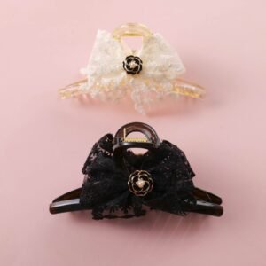 Camellia Hair Claw Clip 13cm