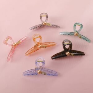 Transparent Classic Hair Claw 13cm