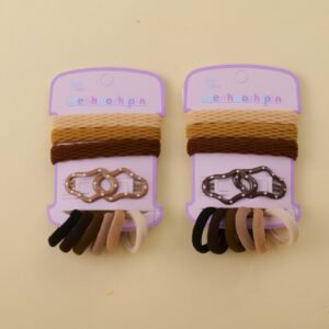 Coffee Cloud Hair Clip Hair Tie 12pcs
